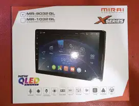 Headunit Android Mirai MR 9032QL X Series 8/256GB 9 inch Seperti Baru