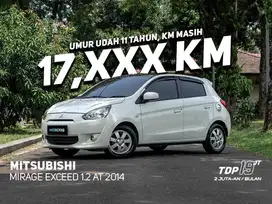 TDP 19 JUTAAN  MIRAGE EXCEED 1.2 AT 2015 FREE DETAILING HINGGA 2 TAHUN