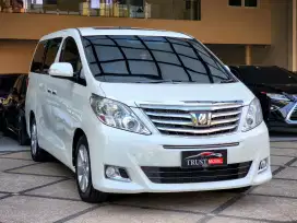 ANTIK!! TOYOTA ALPHARD FACELIFT 2.4 G PILOT SEAT BERYLLIUM 2014 PUTIH