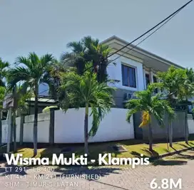 DIJUAL RUMAH FURNISH KLAMPIS SEMOLO BARAT WISMA MUKTI