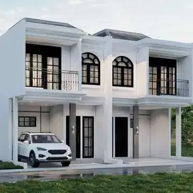 Rumah Hanya 900 Jutaan Free BPHTB 10 Menit Ke Stasiun Pondok Cina