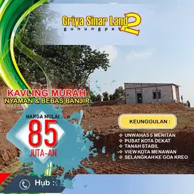 Tanah kavling harga mulai 85 jutaan sadeng gunungpati