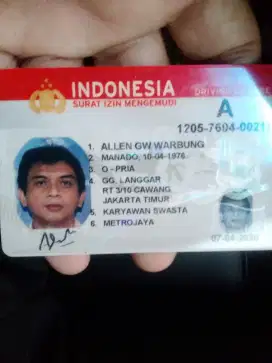 Cari pekerjaan driver