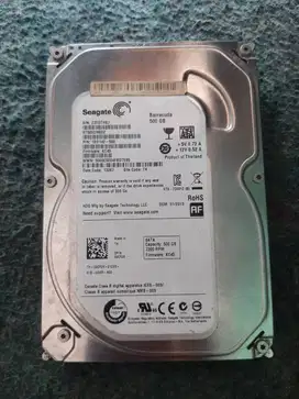 hardisk pc 500gb hlty 100% seageat sata hdd komputer