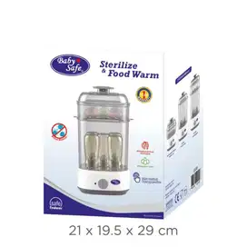 Sterilizer Baby Safe / Alat Steril Uap Baby Safe