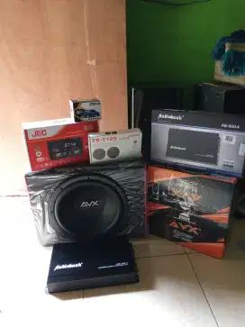 paket Audio dan head unit android udah dpt camera+twiter