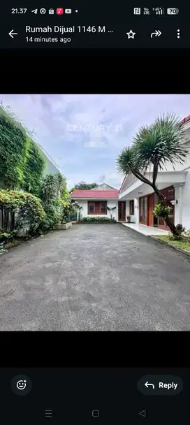 Disewakan Rumah Di Lokasi Tenang Dan Nyaman Di Jakarta Selatan