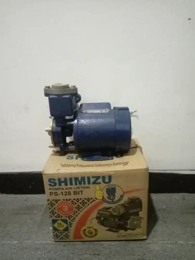 Pompa air Shimizu PS 128 bit siap pasang bs TT pompa mu yg rusak