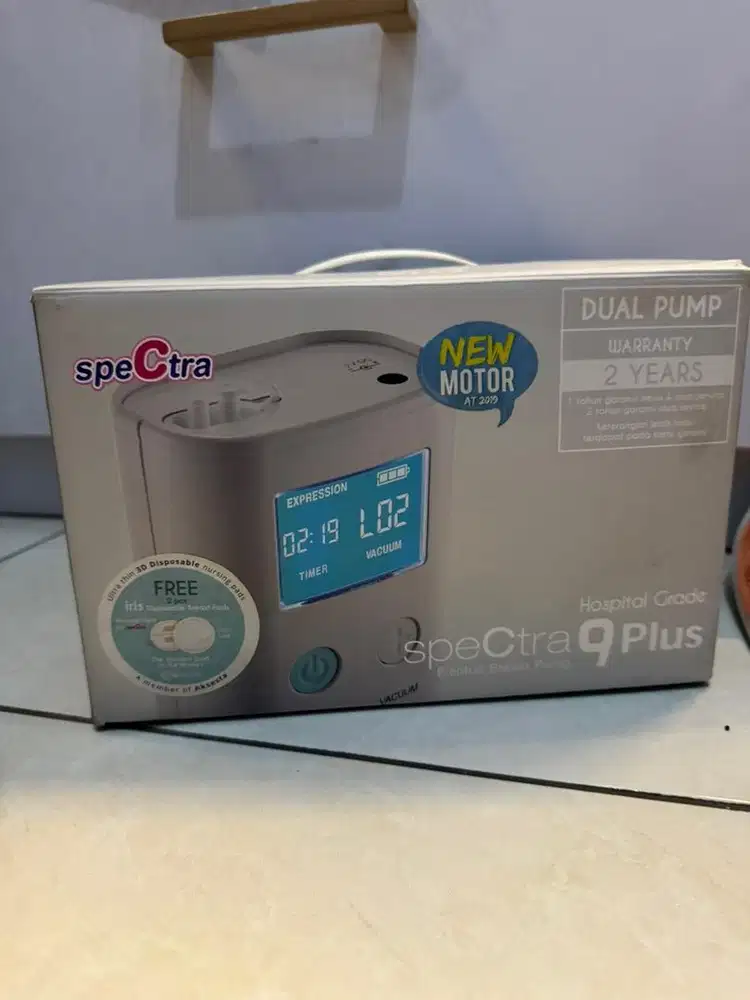 Spectra 9Plus Double Electric Breastpump - Pompa Asi Elektrik Ganda