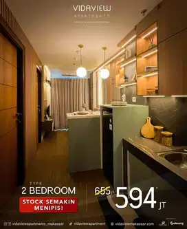 Apartemen vida view 2 BR hanya 594 juta