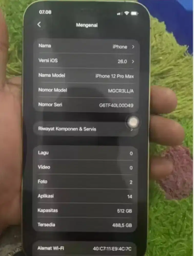Iphone 12 PROMAX 512GB