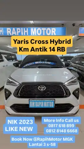 Yaris Cross S GR Hybrid Km14rb LikeNew