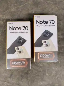 Realme Note 70 4/128 Baru