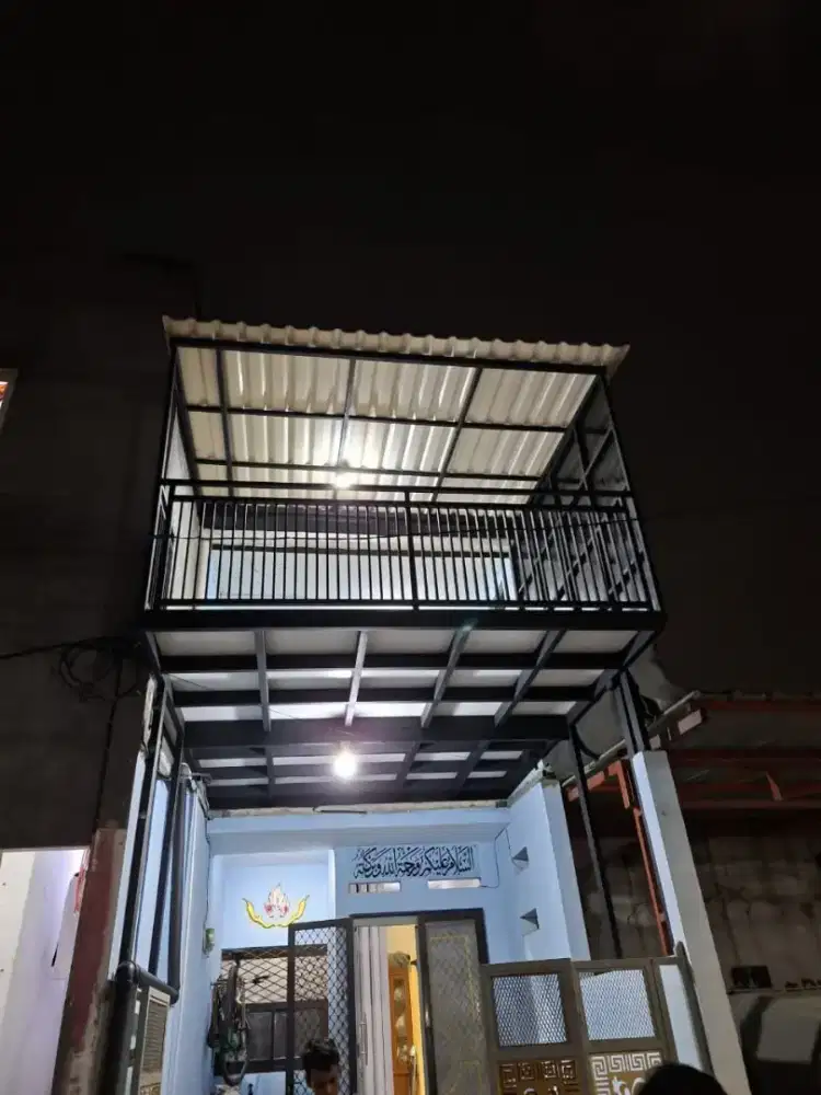 mezzanine outdoor besi galvanis
