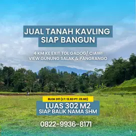 Tanah dijual di megamendung dekat coffe munjul megamendung