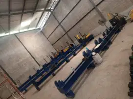 Mesin Reducer Pipa Tiang Fiber Optik / press pipa