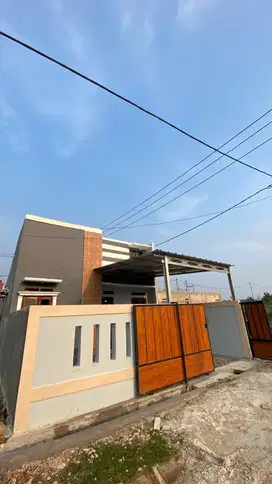 Rumah 1 Lantai Model Minimalis Modern Tanpa Bi Checking Bebas Banjir