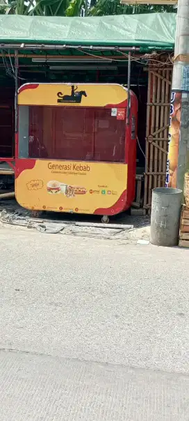 Paket Gerobak Kebab Lengkap Siap Jualan