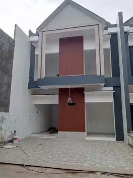 Rumah 2lantai baru fresh siap huni 300m dari pintu Tol Bambu Apus