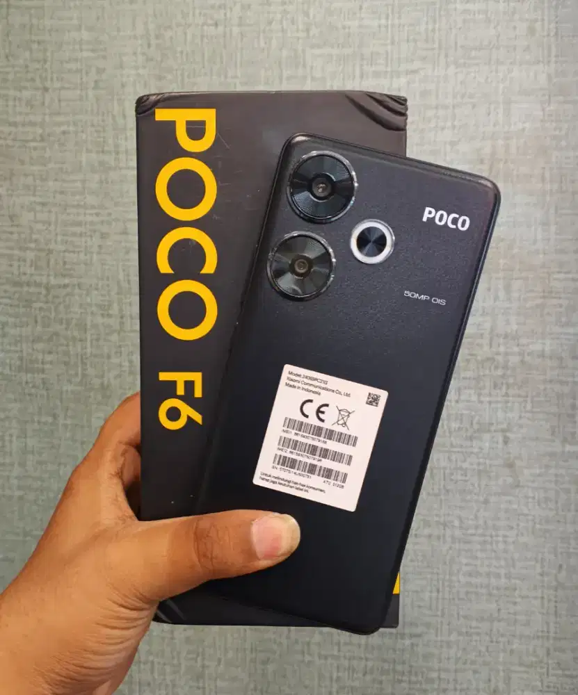 Xiaomi Poco F6 12/512 Lengkap Mulus Nominus Ori Garansi Februari 2026