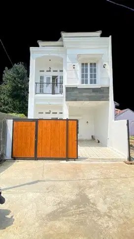 Rumah Modern Ready Stock akses 10 menit ke stasiun depok dan Tol
