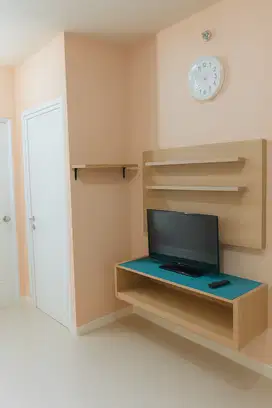 Disewakan Bulanan Murah 2BR Furnish Green Pramuka City Apartemen