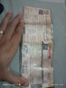 Surat STNK motor Mio 2011
