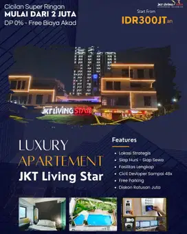 Apartment Siap Huni Cicil 2jtan