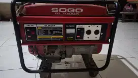 Jual Genset SOGO GL7000X 6000 Watt (8,1 kVA) – Mesin Normal Siap Pakai