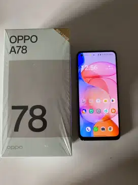 OPPO A78 RAM 8/128 mulus