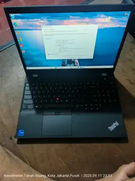 laptop PC Lenovo p 15 s core i7 ram 32gb gen 11
