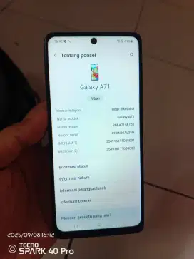 Samsung A71 Ram 8/128