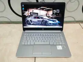 Laptop HP 14s -CF3039TU -CORE I3 GEN10 -HDD 1TERA -4GB -SIAP PAKAI
