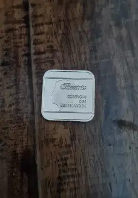 Koin Koleksi Aruba 5 Florin 1996 Persegi Langka