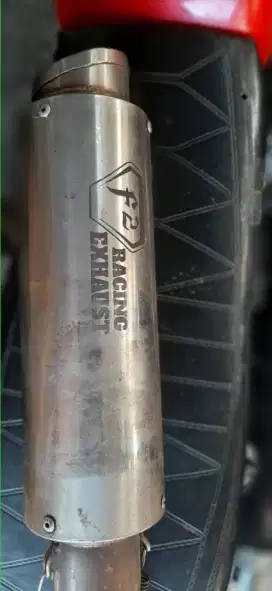 Knalpot F2 racing exhaust (untuk aerox 155)