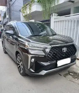 Toyota Veloz Q Non TSS 1.5 CVT AT 2022 Black KM 40rb Istimewa Perfect