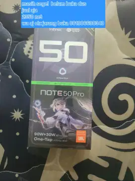 Infinix note 50 pro segel