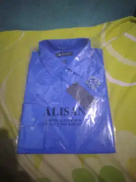 Kemeja Lengan Panjang Alisan Original Ukuran 16.5