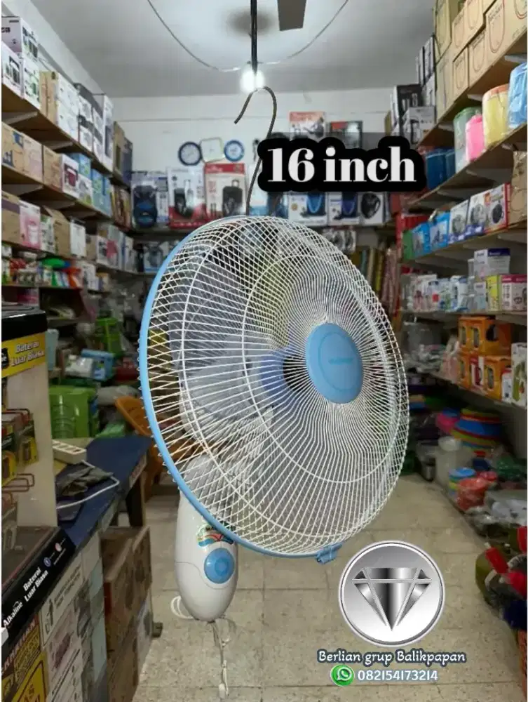 COD (Maspion Wall Fan MWF 41K Kipas Angin Dinding 16 inch