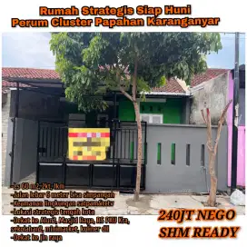 Rumah Murah Karanganyar Kota Siap Huni
