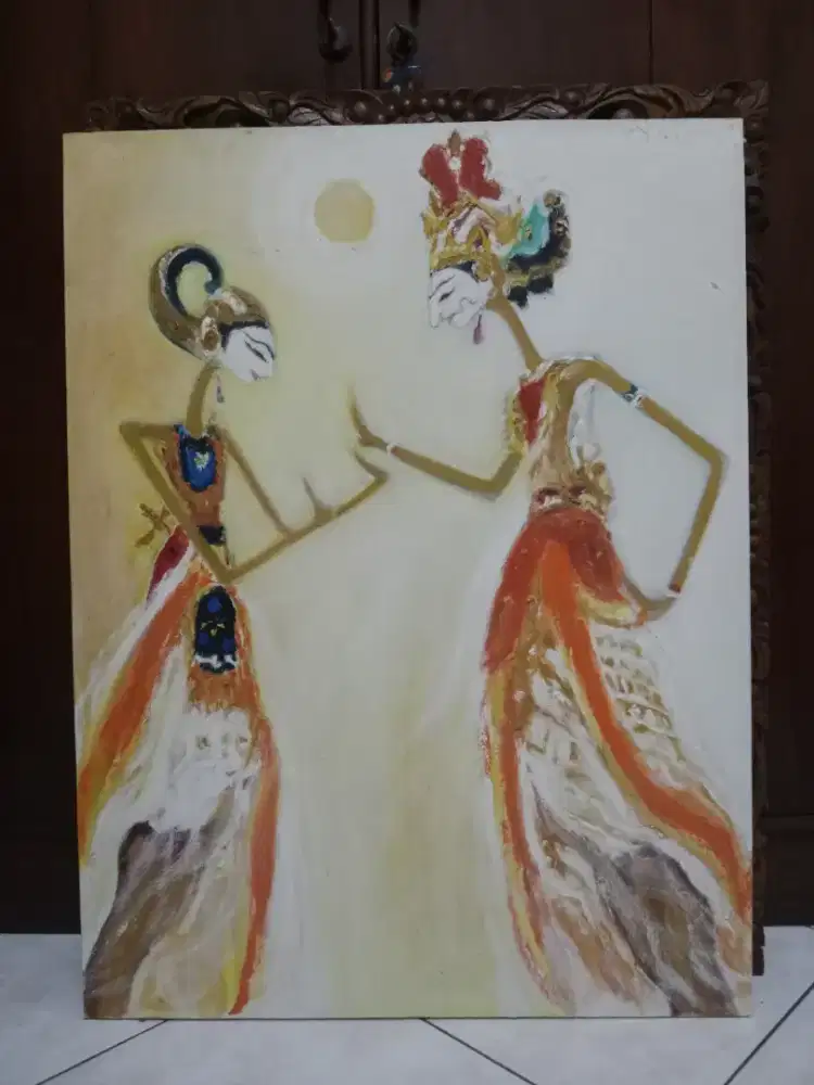 Lukisan wayang golek