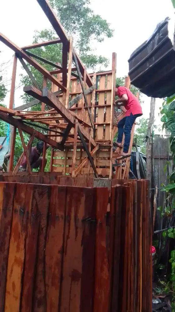 Tiang Tandon menara Ulin