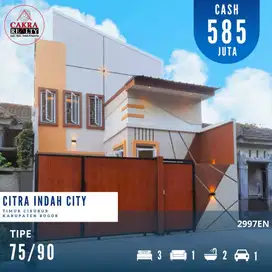 Dijual rumah dicitra indah city bogor rumah siap huni full renovasi