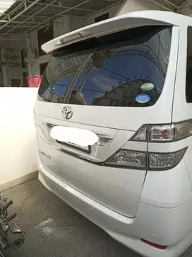 Toyota Vellfire 2012 Bensin