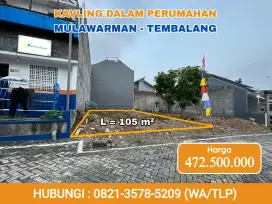 Kapling SHM Murah Di Perumahan Mulawarman Tembalang
