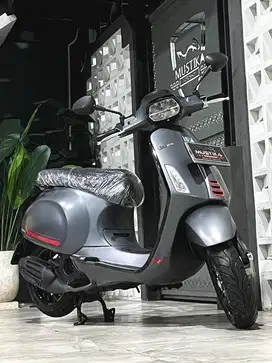 WARNA TERLARIS! Vespa Matic Sprint S ABS 2023 Grey Eveo
