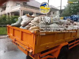 Jasa buang puing dan angkut sampah