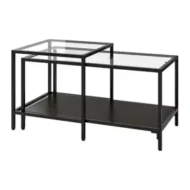 VITTSJO VITTSJA IKEA
Meja, set isi 2, kaса, 90x50 cm Pemakaian Pribadi