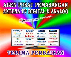 Terima Pasang Baru Service Antena TV & Instalasi