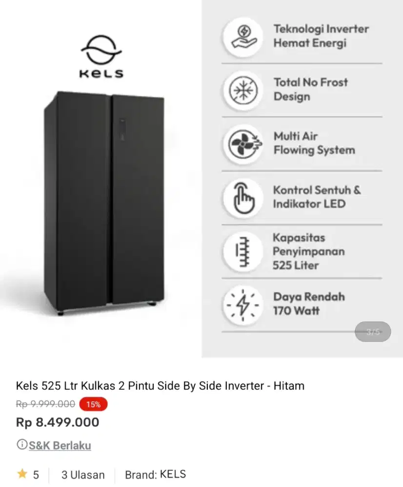 kulkas promo bisa cicilan syarat ktp tanpa dp